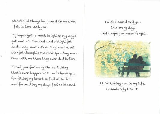 I Love You More than Words can Say Greeting Card