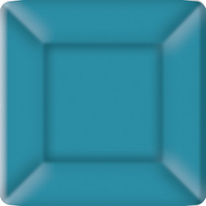 Classic Linen On Ice Blue - Square Paper Salad / Dessert Plate