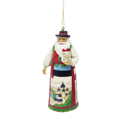 Baltic Santa Ornament