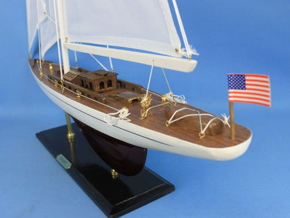 Wooden Ranger Model Sailboat Decoration 35""
