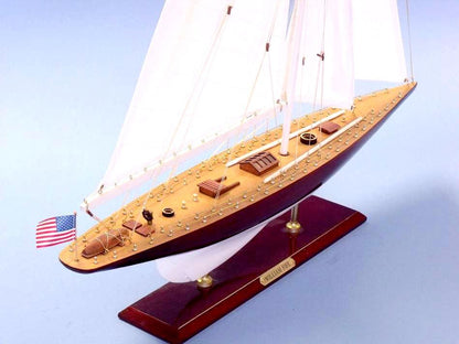Wooden William Fife Limited Model Sailboat Decoration 35""
