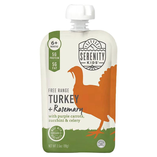 Serenity Kids - 'Turkey & Rosemary' Baby Pouch (3.5OZ)