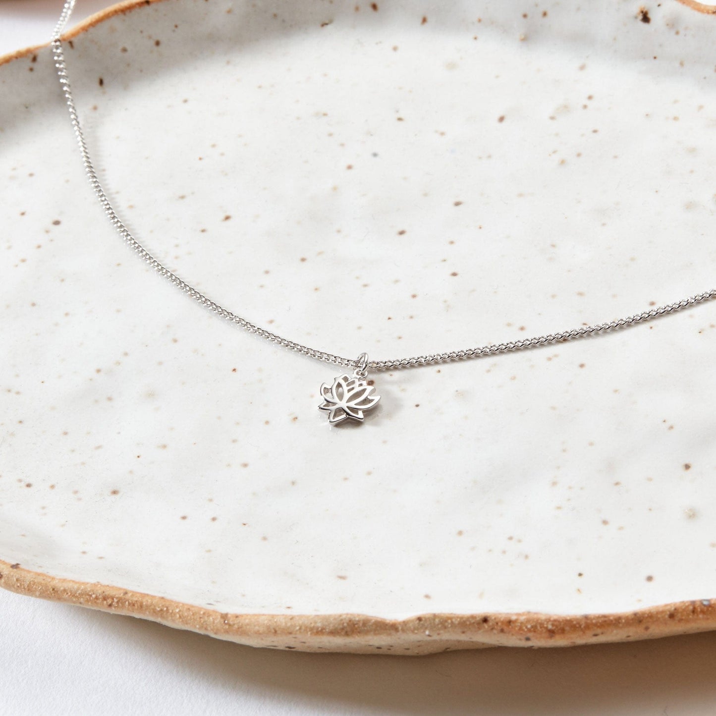 Sister Lotus Necklace
