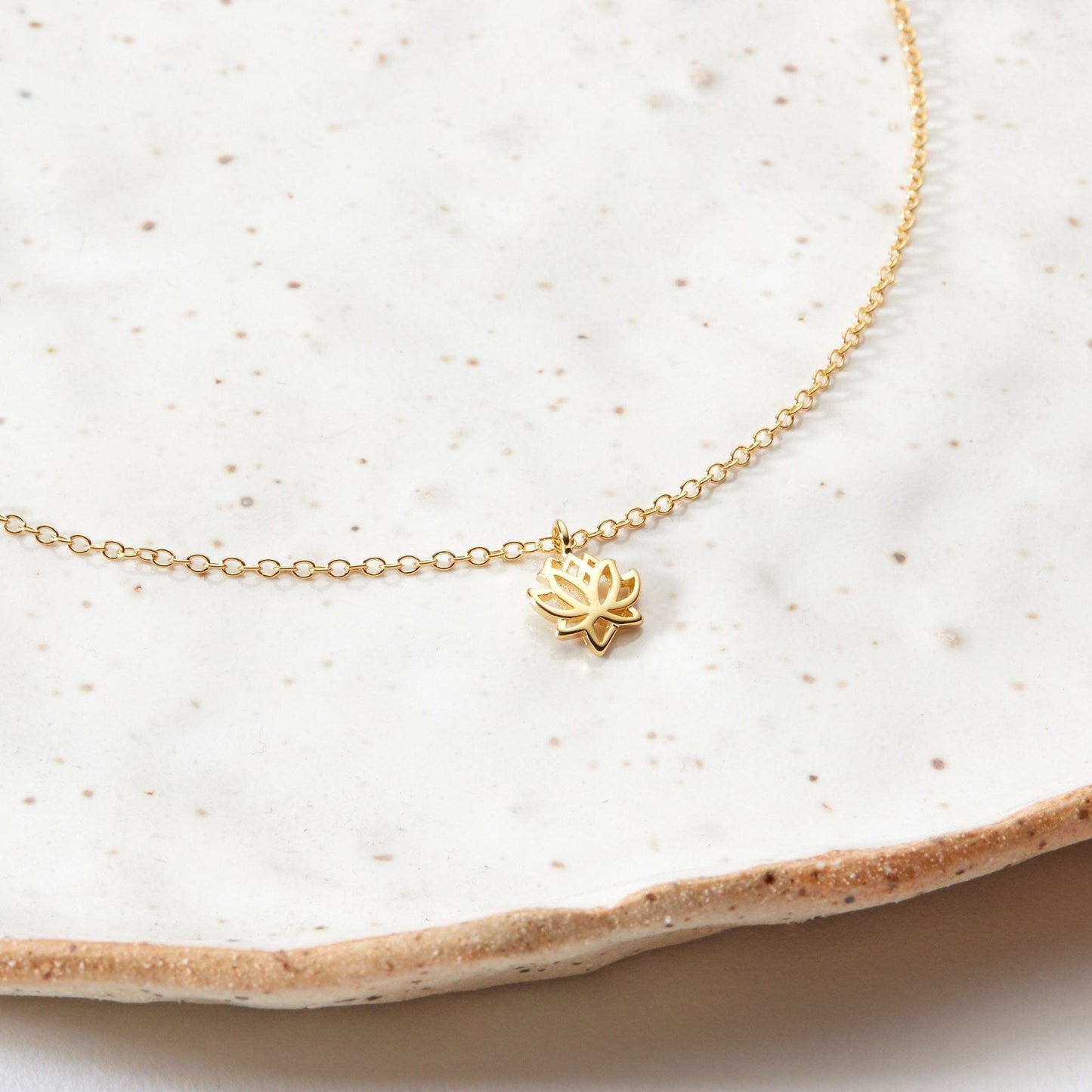 Sister Lotus Necklace