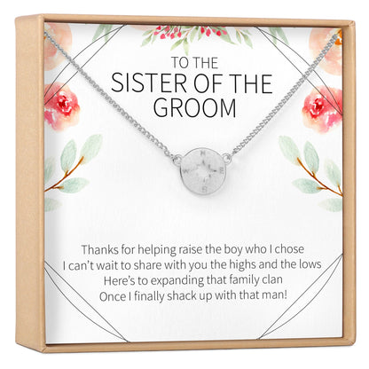 Sister of the Groom Necklace