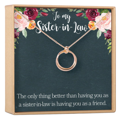Sister of the Groom Necklace, Multiple Styles
