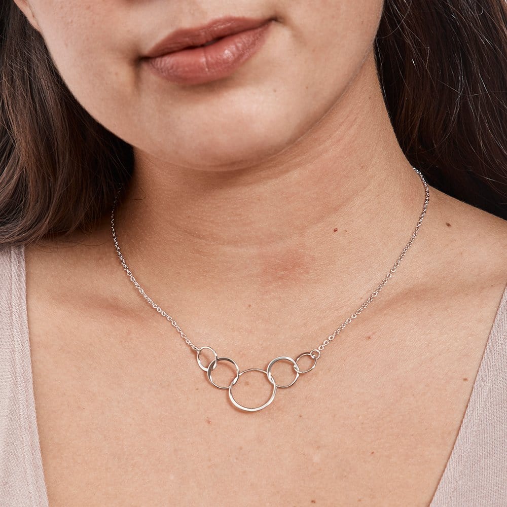 Sisters Five Circles Necklace