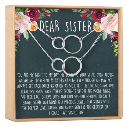 Sisters Necklace, Multiple Styles