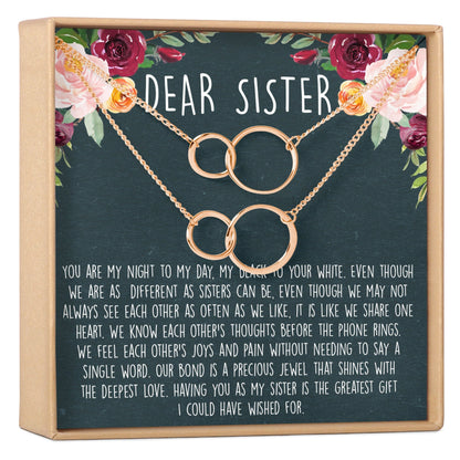 Sisters Necklace, Multiple Styles