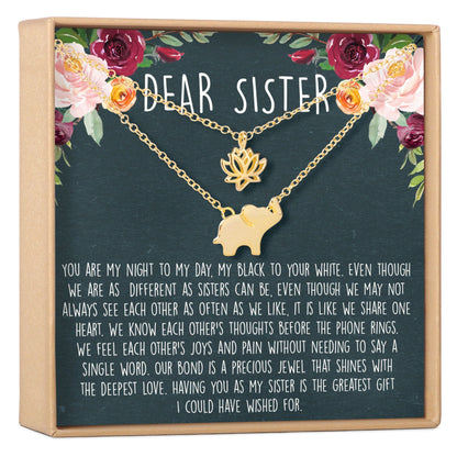 Sisters Necklace, Multiple Styles
