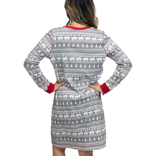 Nightshirt - Nordic Bear - Small/Medium