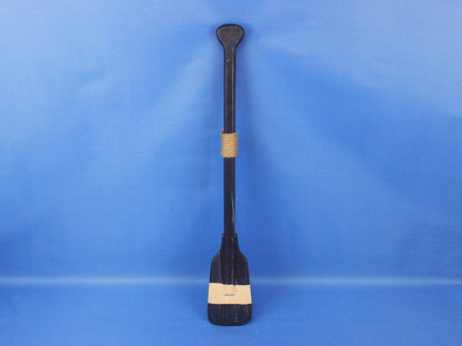 Wooden Pembrooke Decorative Squared Rowing Boat Oar w/ Hooks 24""