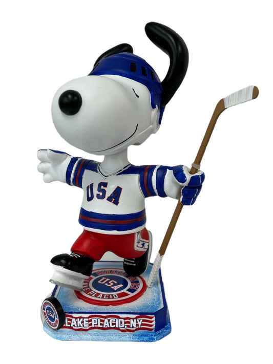 Snoopy USA Hockey Miracle on Ice Officially Licensed 8 inch Bobblehead