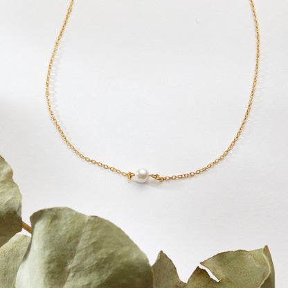 Sobriety Celebration Pearl Necklace