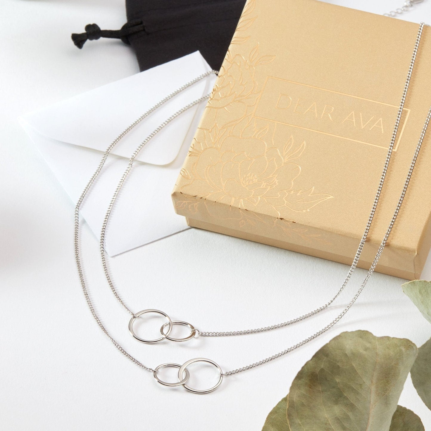 Soul Sisters Double Circles Necklace Set