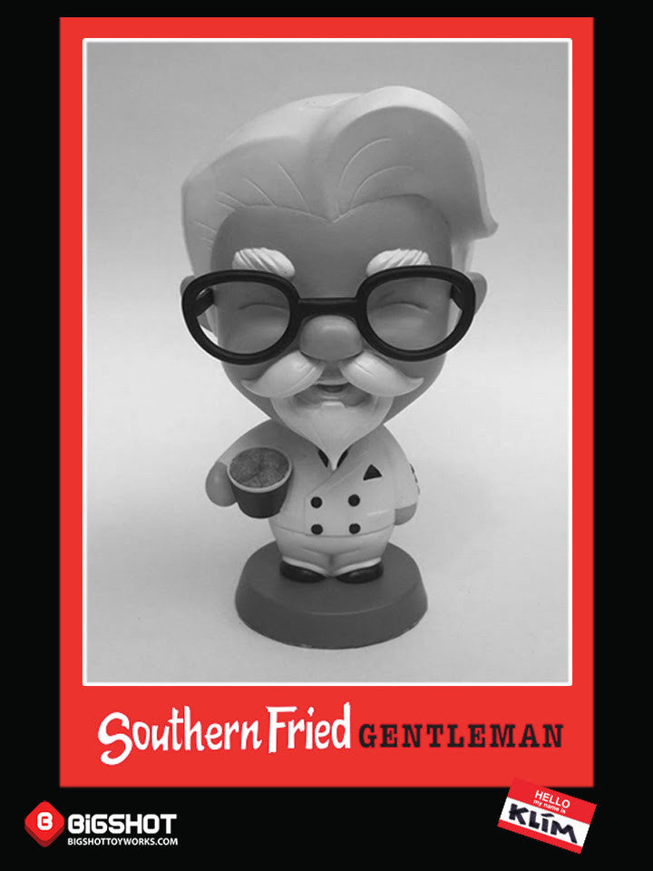 Southern Fried Gentleman 6.5 inch resin sculpture