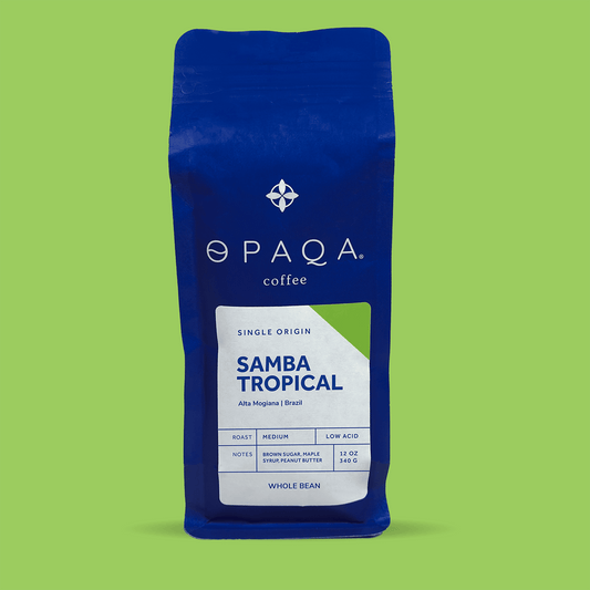 Specialty Brazilian Single Origin Coffee, Opaqa Samba Tropical