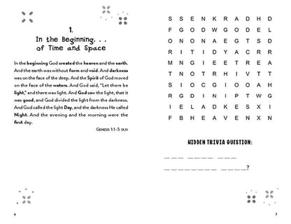Kids' Hidden Trivia Bible Word Searches
