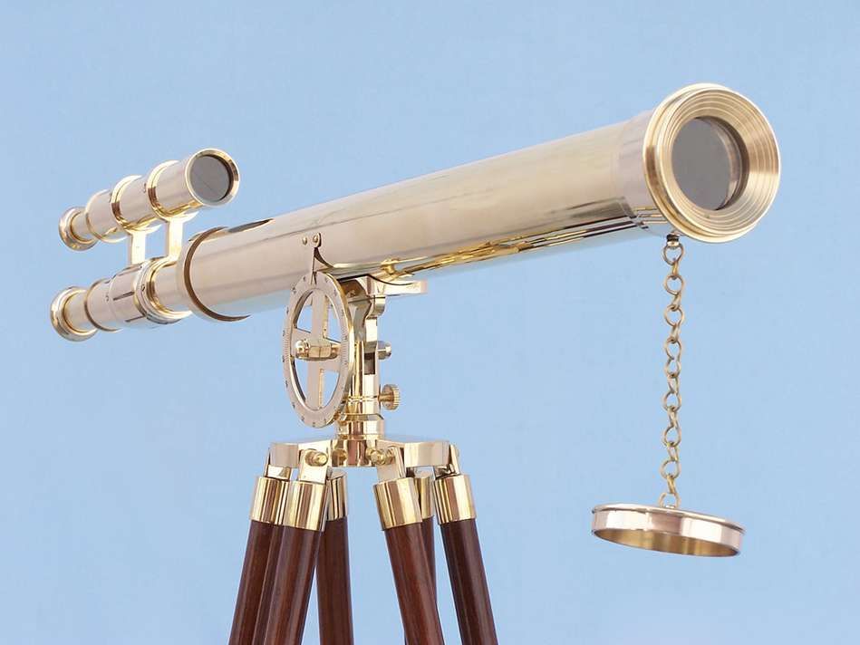 Floor Standing Brass Griffith Astro Telescope 64""