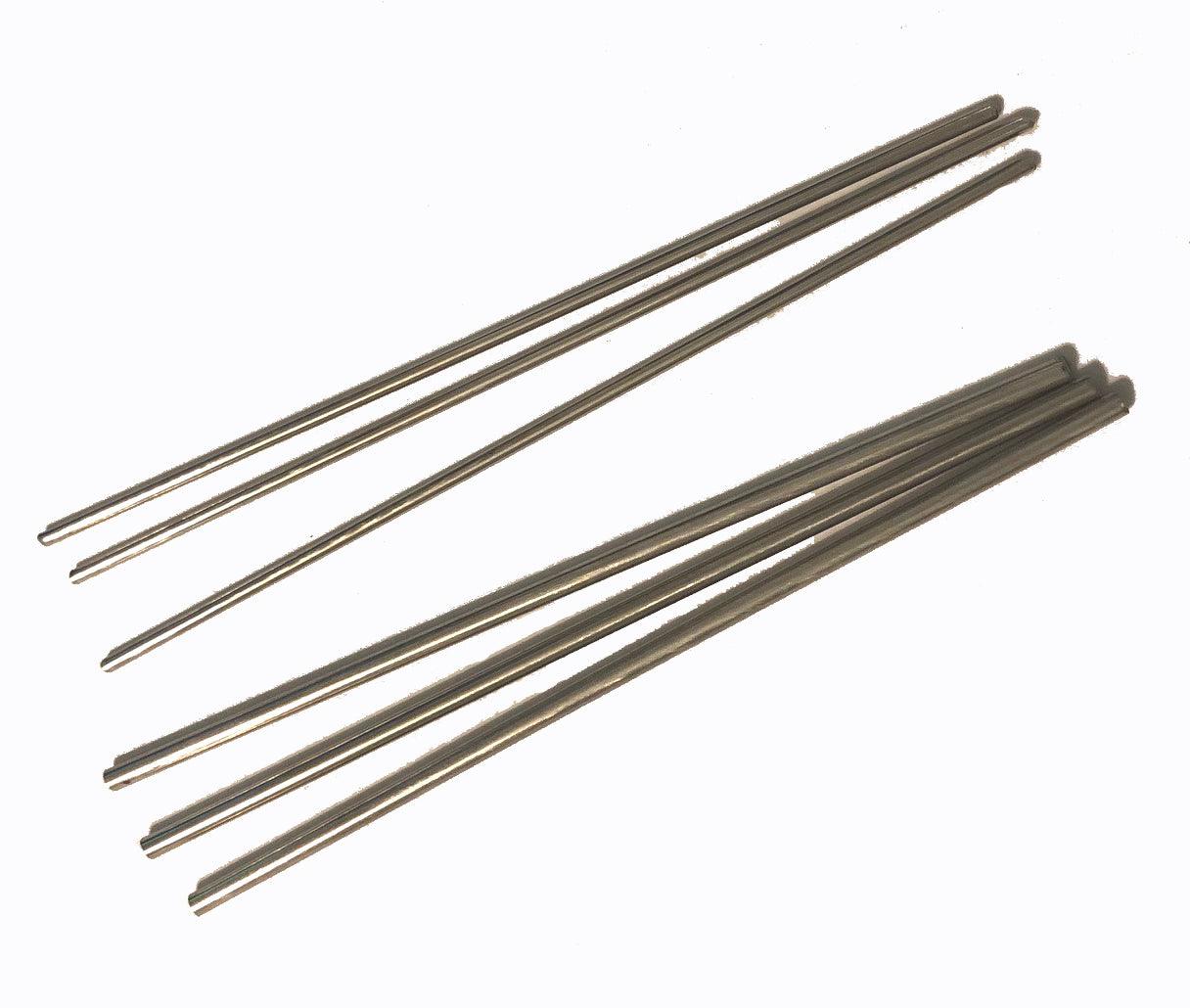 Stainless Steel Rods 4 pk