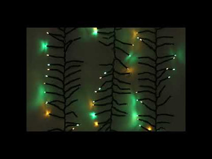 1000-Light Multi-Color LED Cluster Light Set