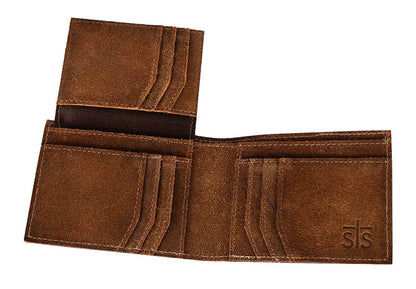 STS Men's Cowhide Bifold Wallet