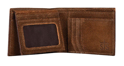 STS Men's Cowhide Bifold Wallet