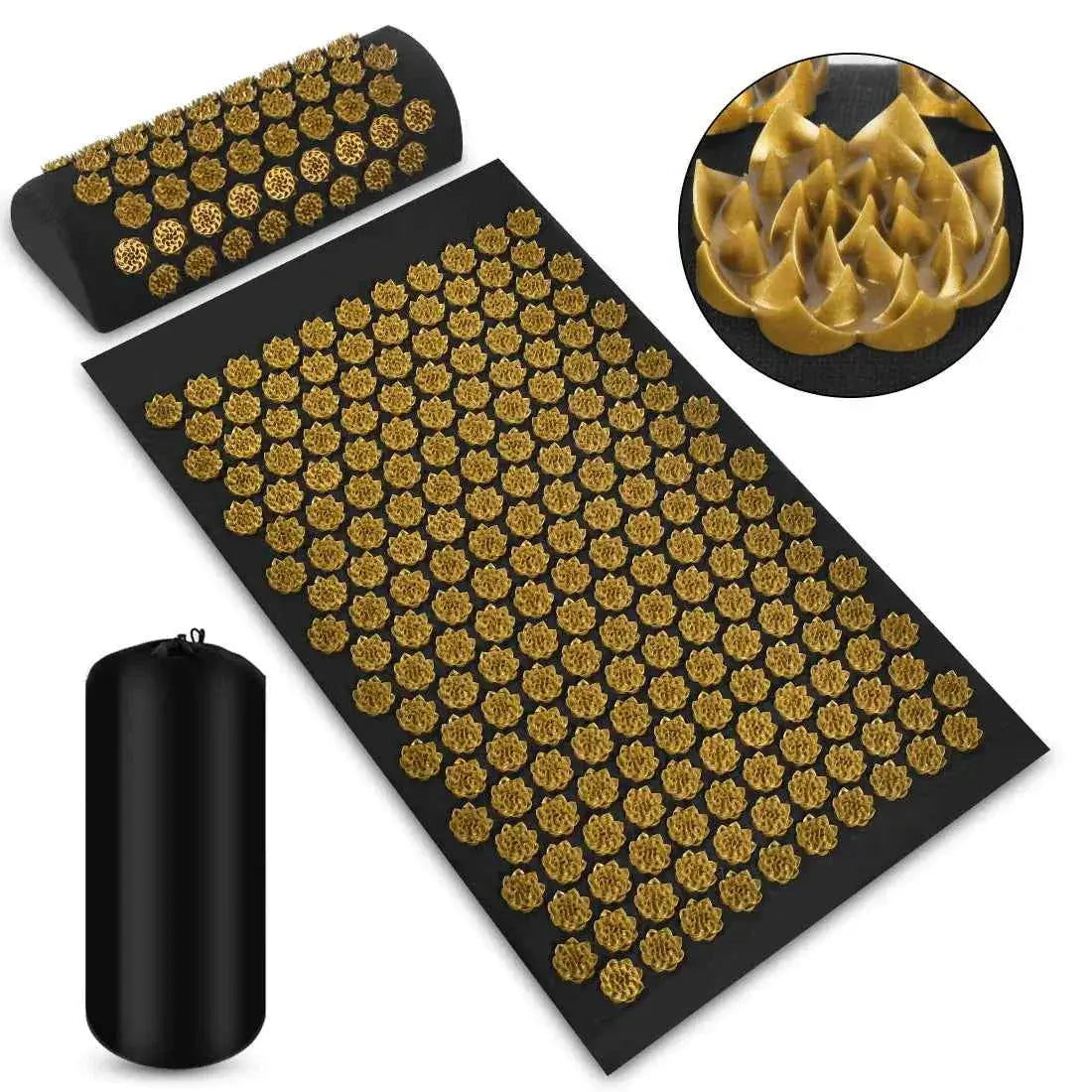 Acupressure Massage Mat Set w/ Pillow