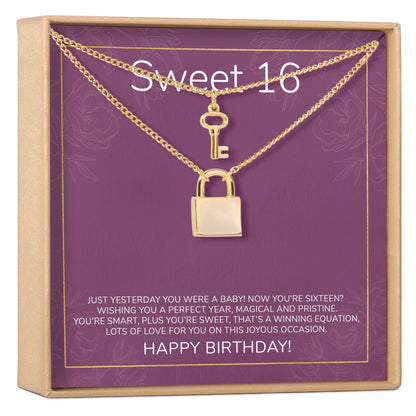 Sweet 16 Necklace, Multiple Styles
