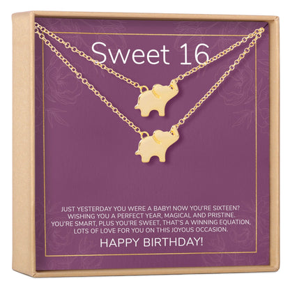 Sweet 16 Necklace, Multiple Styles
