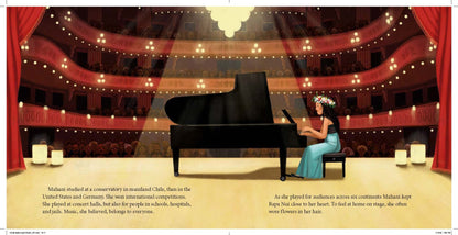 The Girl Who Heard The Music - Hardcover Book