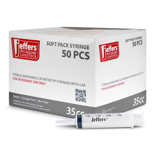 Jeffers Syringe with Catheter Tip