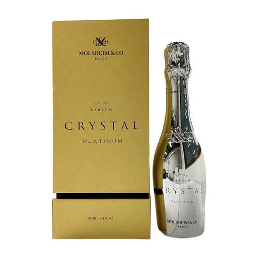 Crystal Platinum by Molsheim for Unisex EDP Spray 3.4 oz