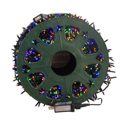 1800-Light Multi-Color LED Rice Light Set - 148 Feet