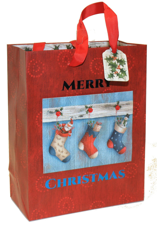 Country Medium Handmade Gift Bags - Hanging Out