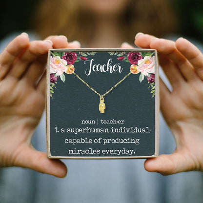 Teacher Necklace