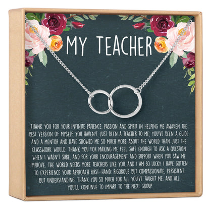Teacher Necklace, Multiple Styles