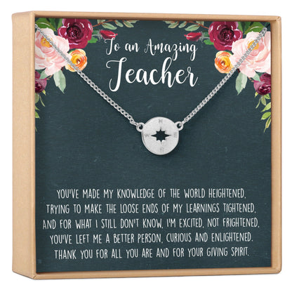 Teacher Necklace, Multiple Styles