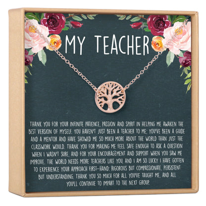 Teacher Necklace, Multiple Styles