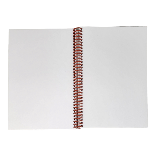 Wirebound 6X9 Unlined Journal - Sweetness for the Soul
