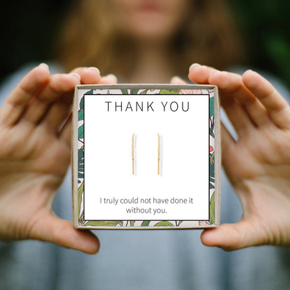Thank You Earrings