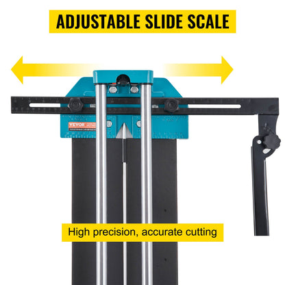 SucceBuy 1200MM Tile Cutter High Precision Manual Ceramic Floor Tiles Tile Cutter  48 In Cutting Machine for Precision Cutting