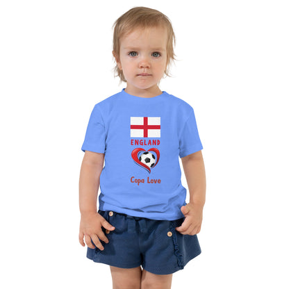ENGLAND - Copa Love Toddler Short Sleeve Tee