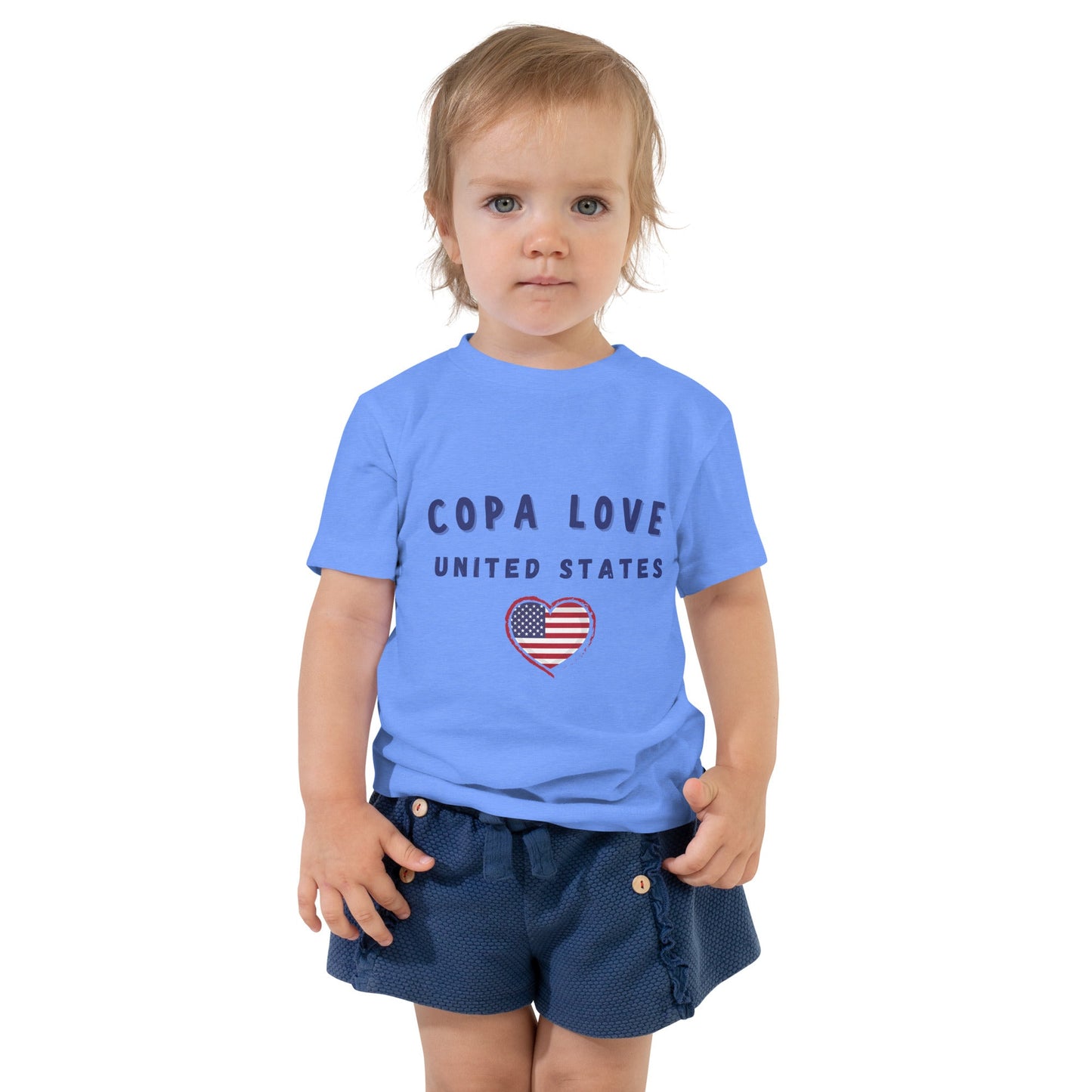 Unites States - Copa Love Toddler Short Sleeve Tee