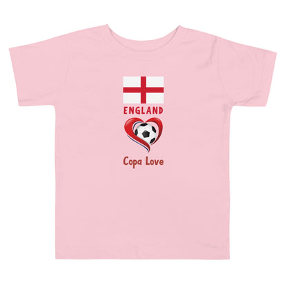 ENGLAND - Copa Love Toddler Short Sleeve Tee
