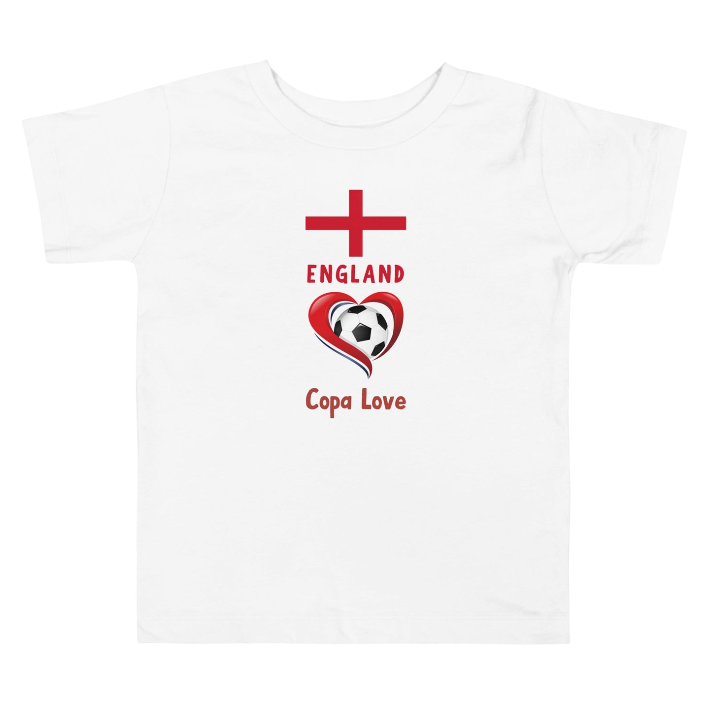 ENGLAND - Copa Love Toddler Short Sleeve Tee