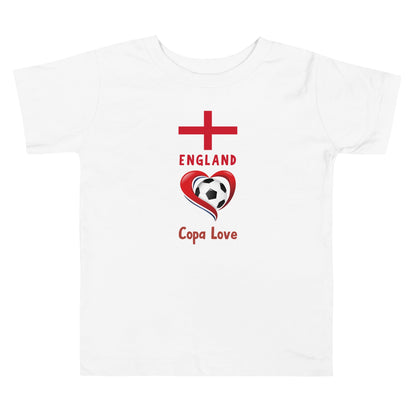 ENGLAND - Copa Love Toddler Short Sleeve Tee