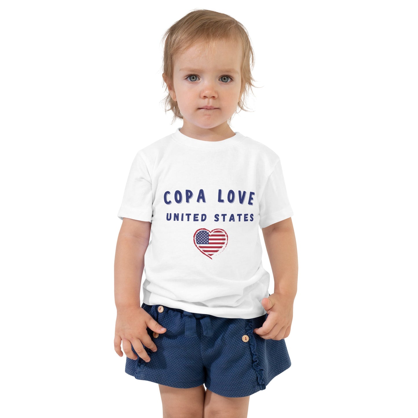 Unites States - Copa Love Toddler Short Sleeve Tee