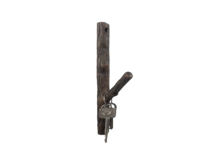 Rustic Copper Cast Iron Tree Branch Decorative Metal Wall Hook 8""