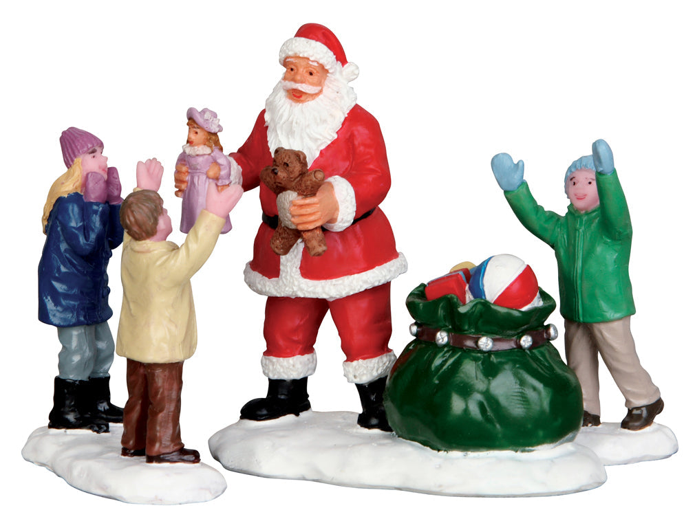 It's Santa!